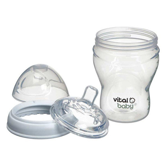 Vital baby NURTURE 240ml Breast-Like Feeding Bottle